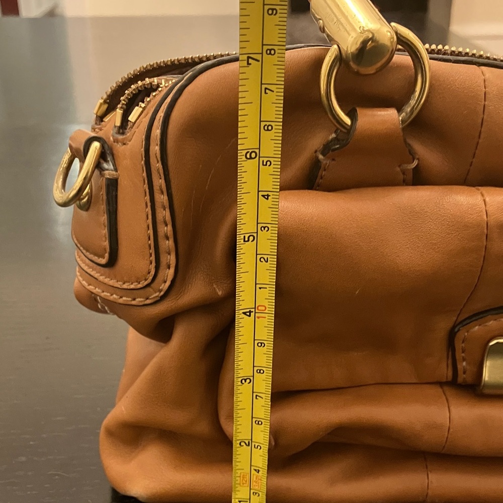Coach Tan Leather Handbag - Picture 11 of 12
